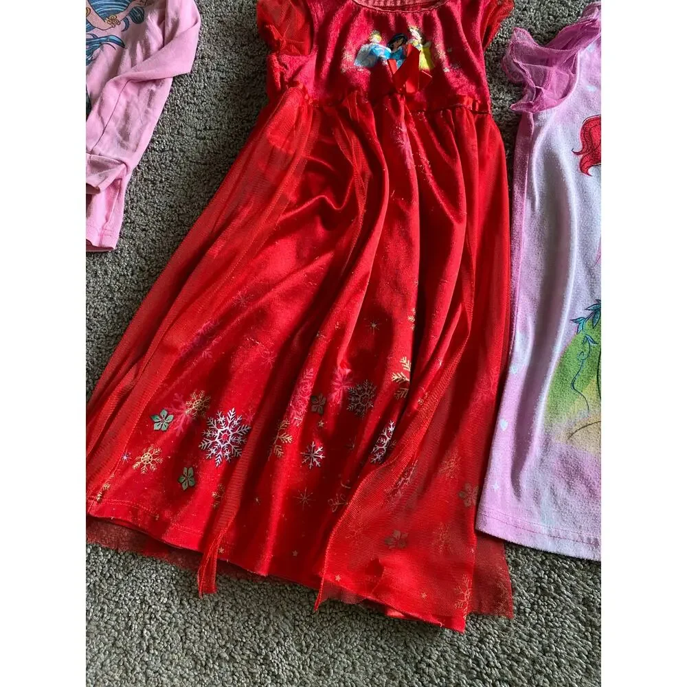 Bundle of 14 Girls Pajamas/Sleepers/Nightgowns- Size 18m-5t - Picture 8 of 16
